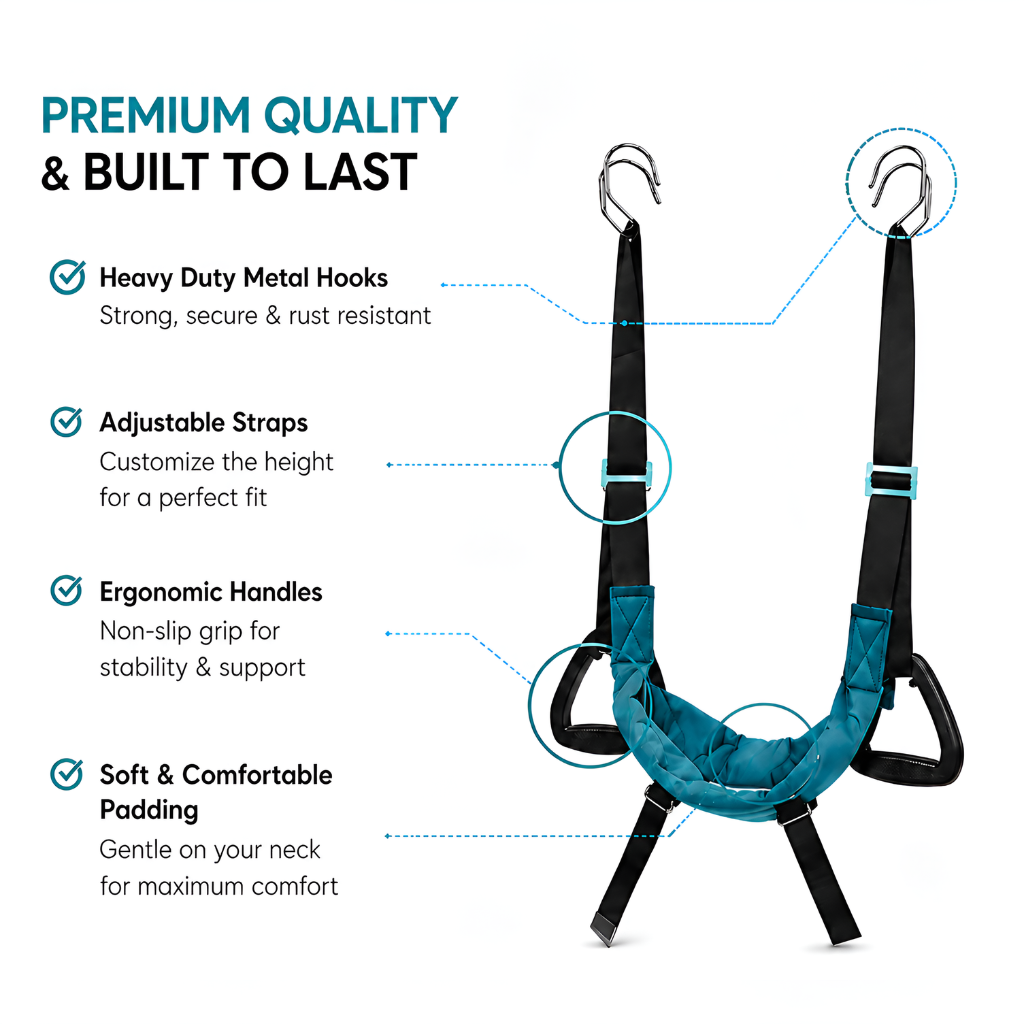 Cervical Neck Stretcher – Home Traction Device for Neck Pain Relief