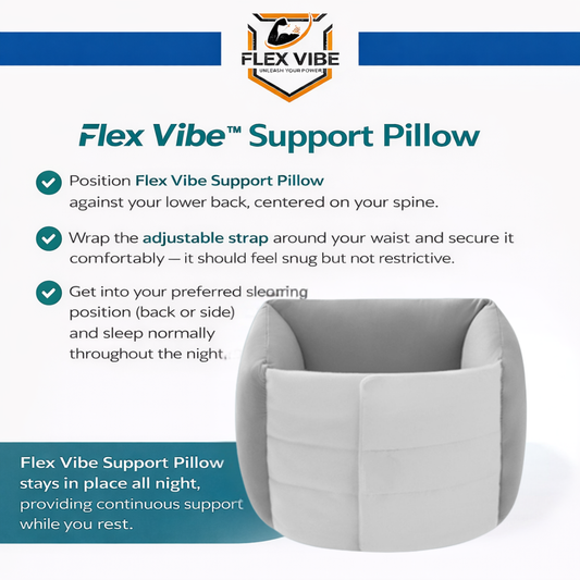 Flex Vibe™ Support Pillow