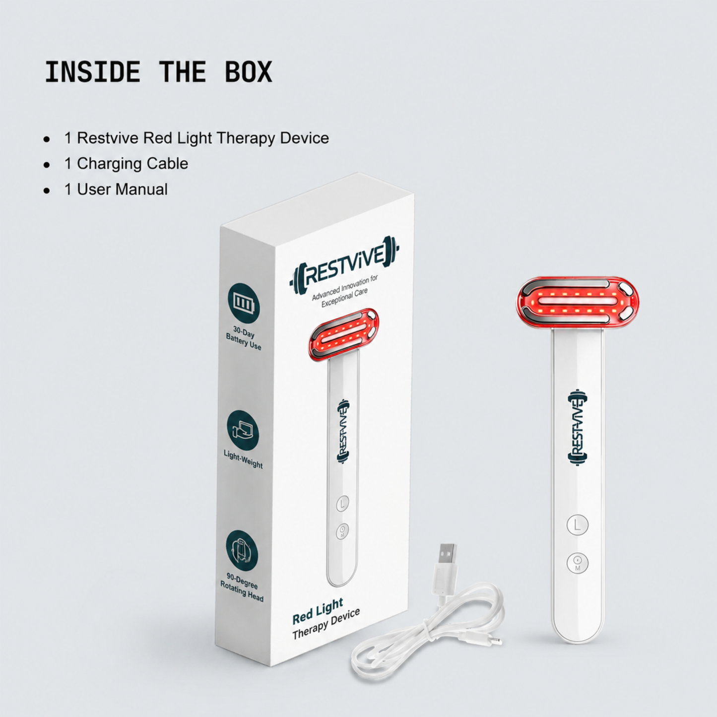 Flex Vibe Red Light Therapy Device