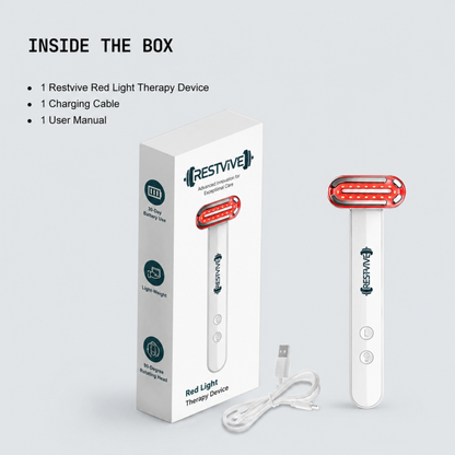 Flex Vibe Red Light Therapy Device