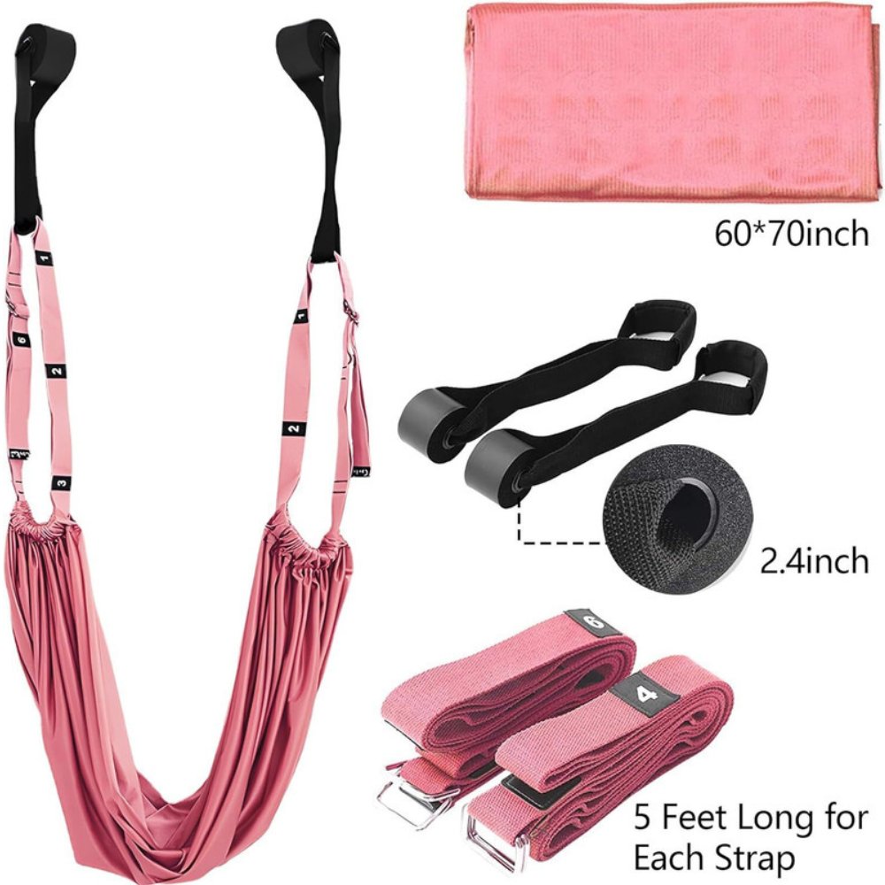 Yoga Stretch Strap for Flexibility & Fitness – Cotton Nylon