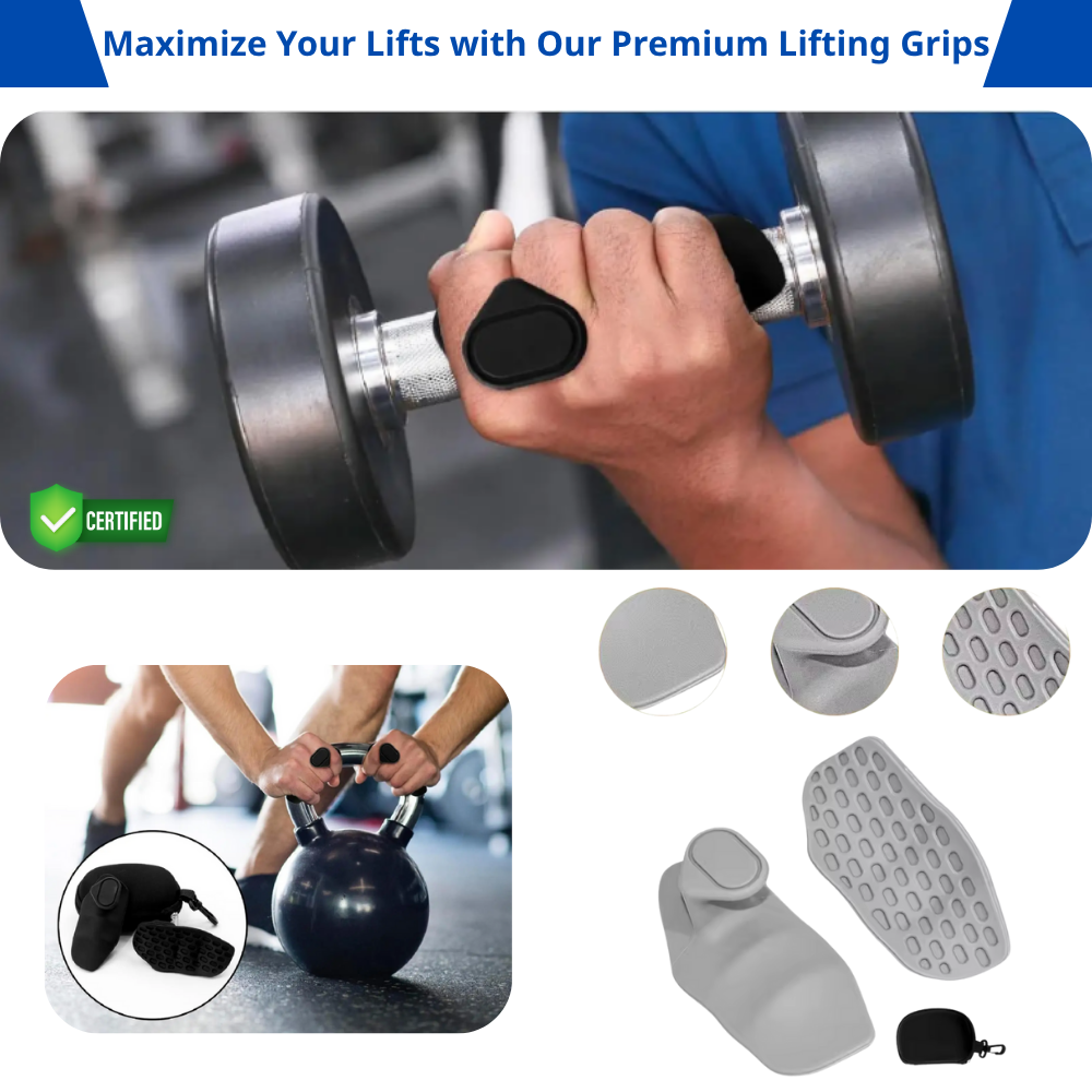 Silicone Palm Grips for Gym & Weightlifting