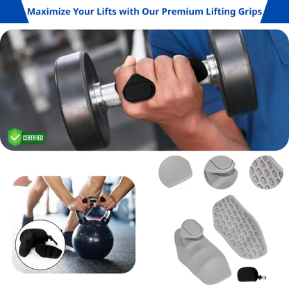 Silicone Palm Grips for Gym & Weightlifting