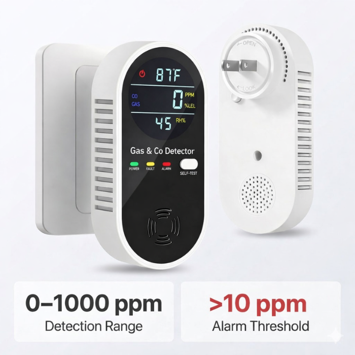 5-in-1 Carbon Monoxide Detector