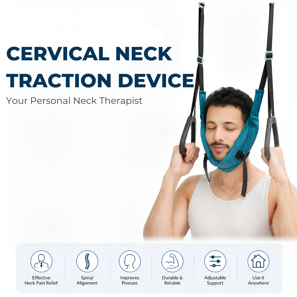 Cervical Neck Stretcher – Home Traction Device for Neck Pain Relief