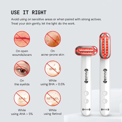 Flex Vibe Red Light Therapy Device