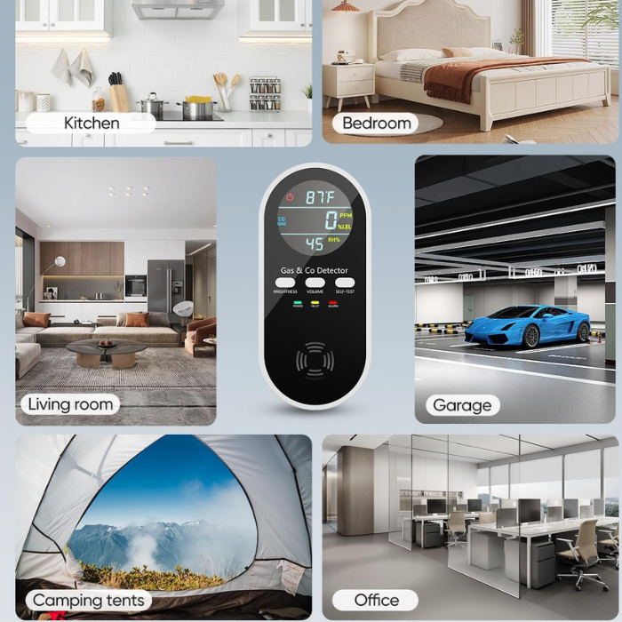 5-in-1 Carbon Monoxide Detector