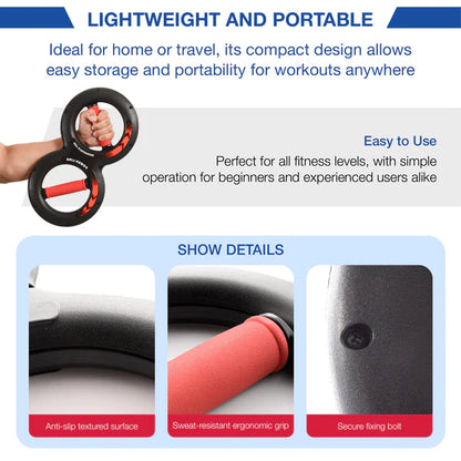 Adjustable Hand Grip Strength Trainer – Forearm, Wrist & Arm Exerciser
