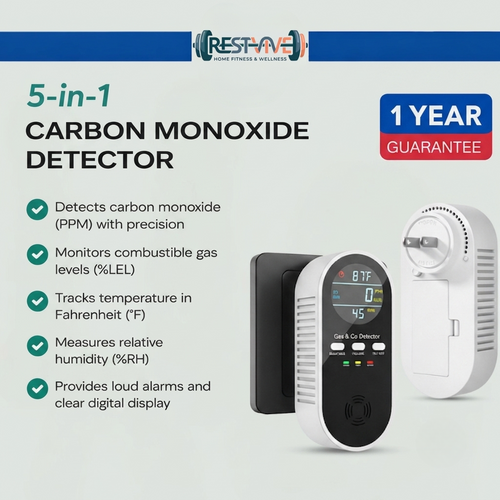 5-in-1 Carbon Monoxide Detector