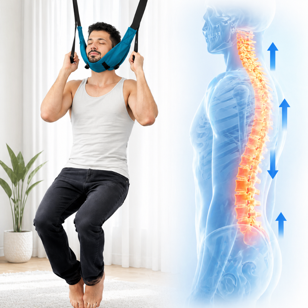 Cervical Neck Stretcher – Home Traction Device for Neck Pain Relief
