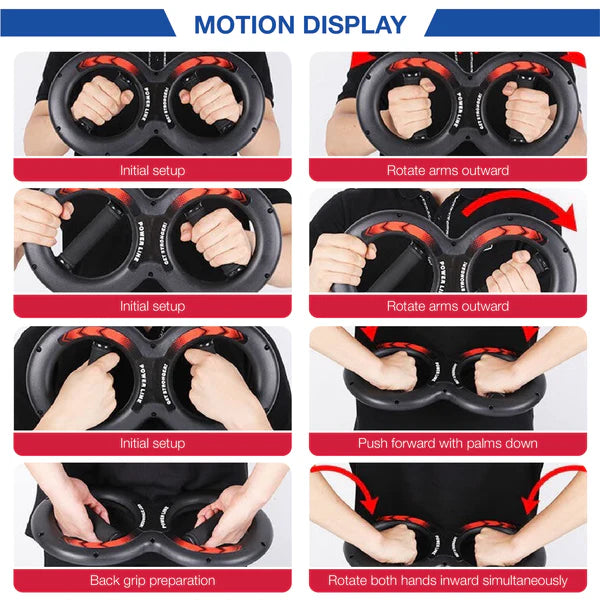 Adjustable Hand Grip Strength Trainer – Forearm, Wrist & Arm Exerciser