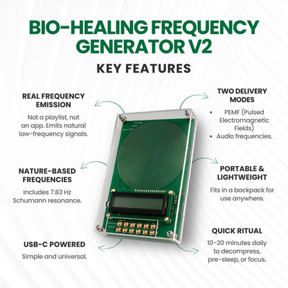 Bio-Healing Frequency System - Your Path to Better Sleep & Stress-Free Living