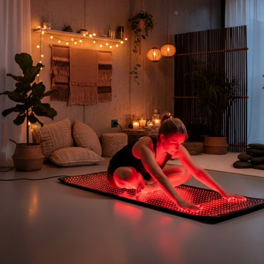 Flex Vibe Red Infrared Light Therapy Mat: Whole-Body Wellness