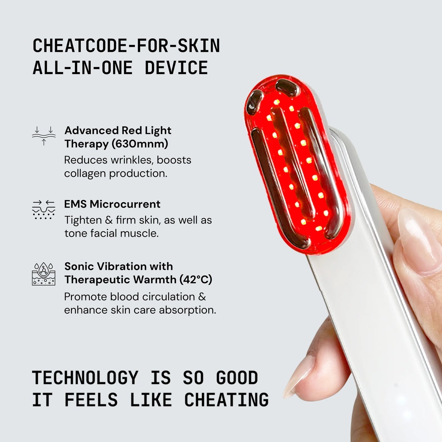 Flex Vibe Red Light Therapy Device