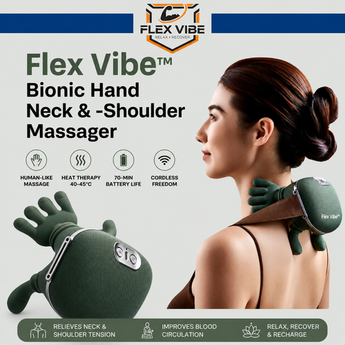 Flex Vibe™ Bionic Hand Neck & -Shoulder Massager
