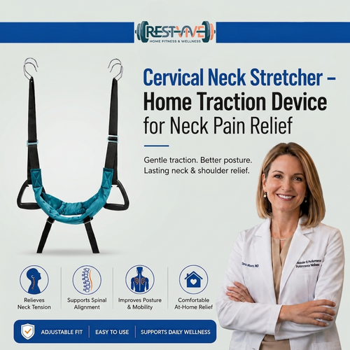 Cervical Neck Stretcher – Home Traction Device for Neck Pain Relief