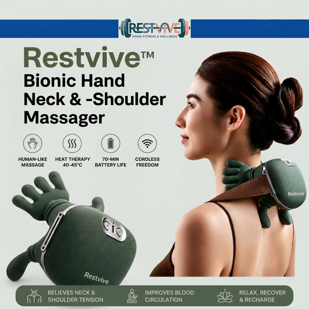 Flex Vibe™ Bionic Hand Neck & -Shoulder Massager
