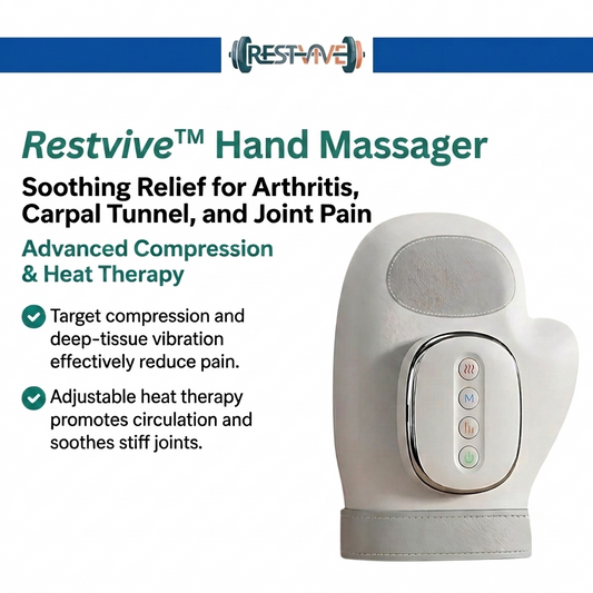 Hand Massager for Arthritis, Carpal Tunnel & Joint Pain