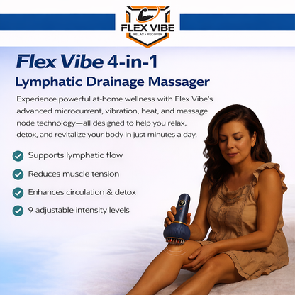 Flex Vibe 4-in-1 lymphatic drainage massager