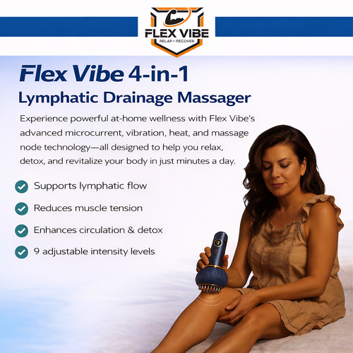 Flex Vibe 4-in-1 lymphatic drainage massager